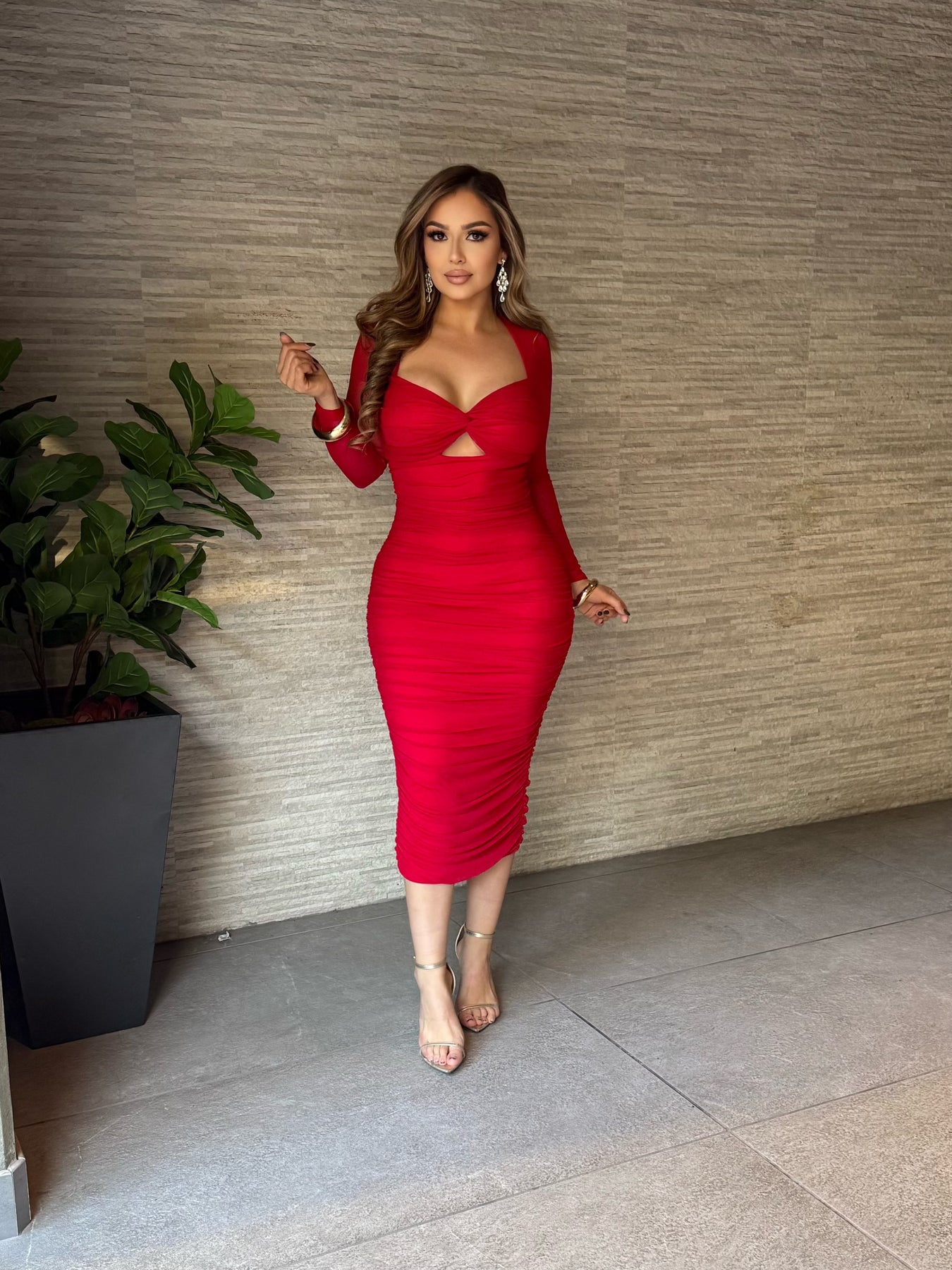 Ray Mesh Dress-(Red) – Bella Luxe Boutique Ray Mesh Dress-(Red) – Bella Luxe Boutique