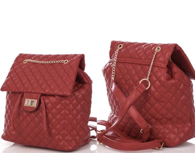 Christy Quilted Backpack - Haute Couture