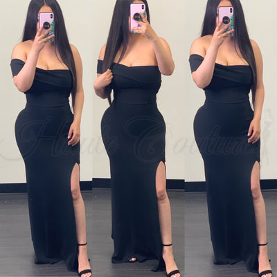 Empress Gown-(Black) - Haute Couture